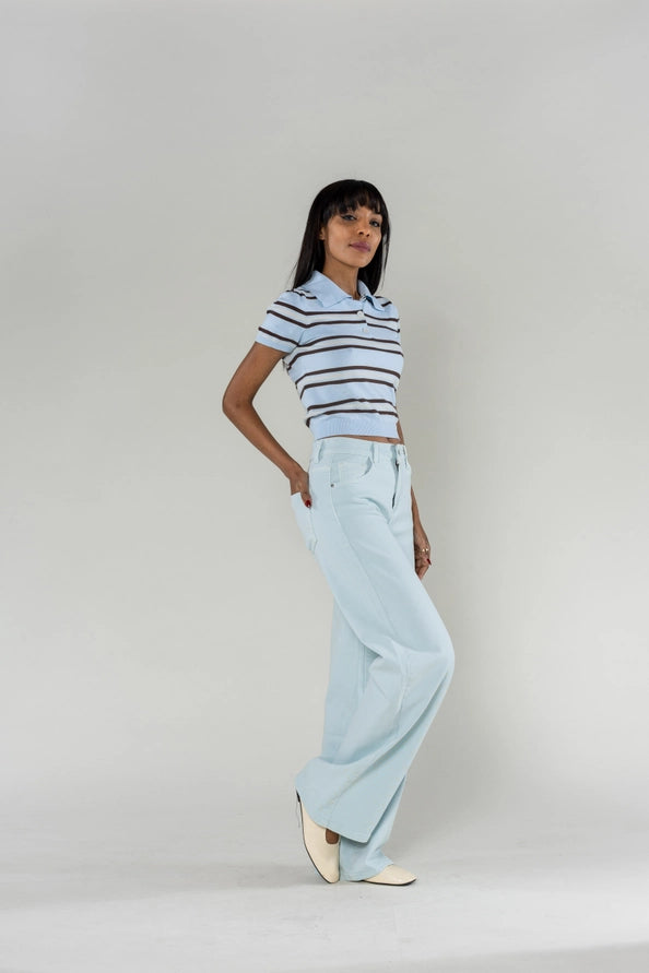 Jeans Wide Leg Retrô