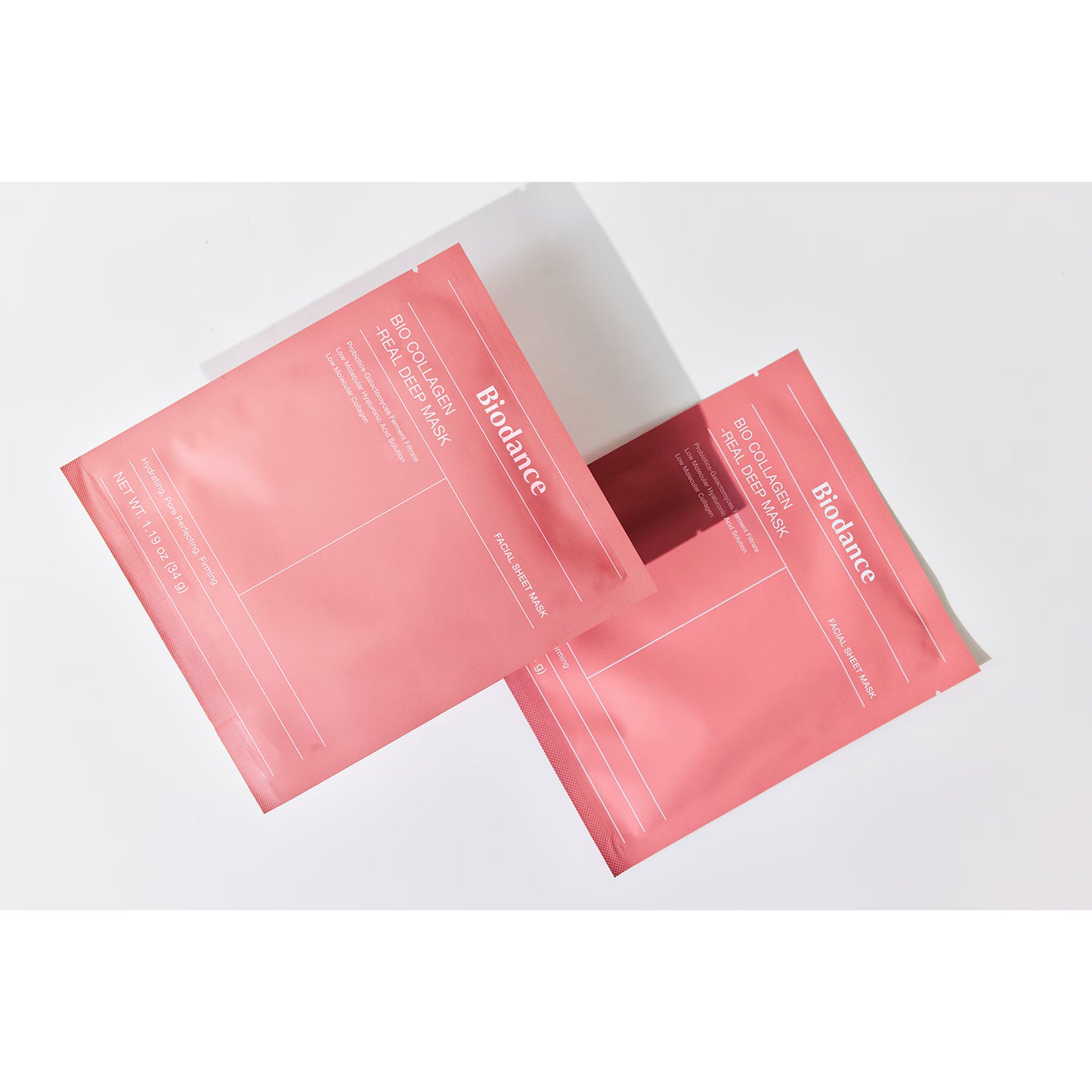 Biodance Rosa x4 (Bio Colagénio - Máscara Profunda Real)