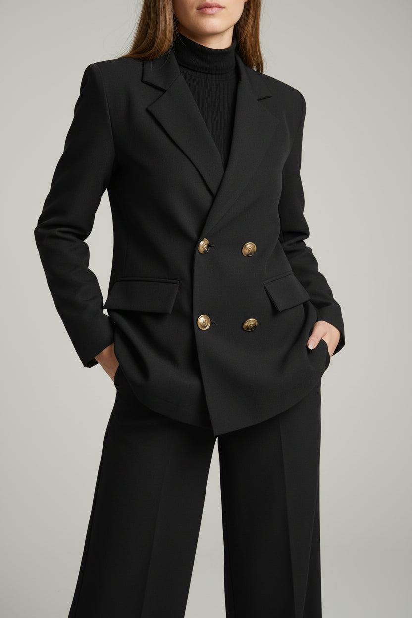 Blazer Everlasting Class com Botões Dourados