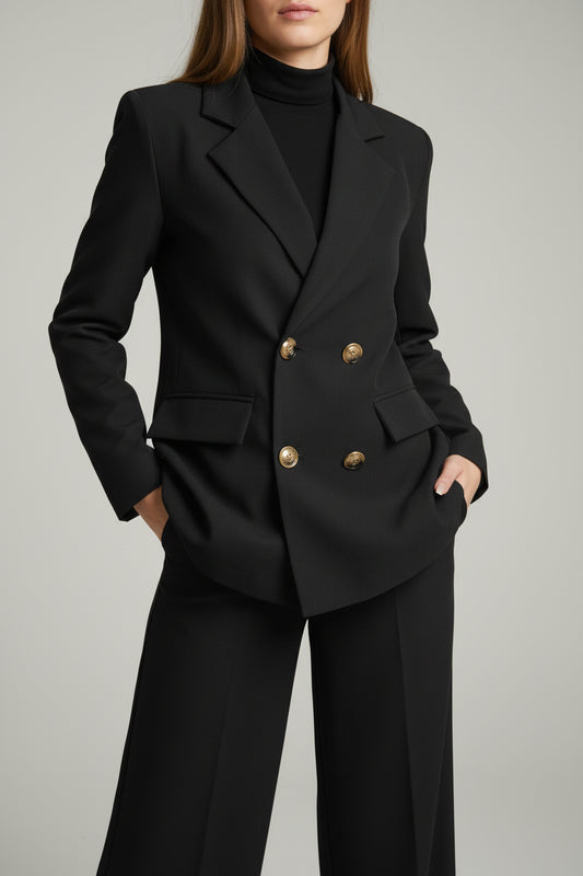 Blazer Everlasting Class com Botões Dourados