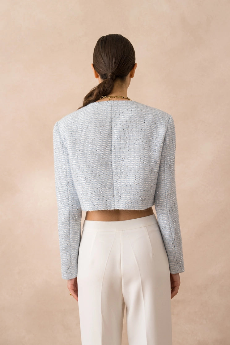 Jaqueta Pure Glam Tweed