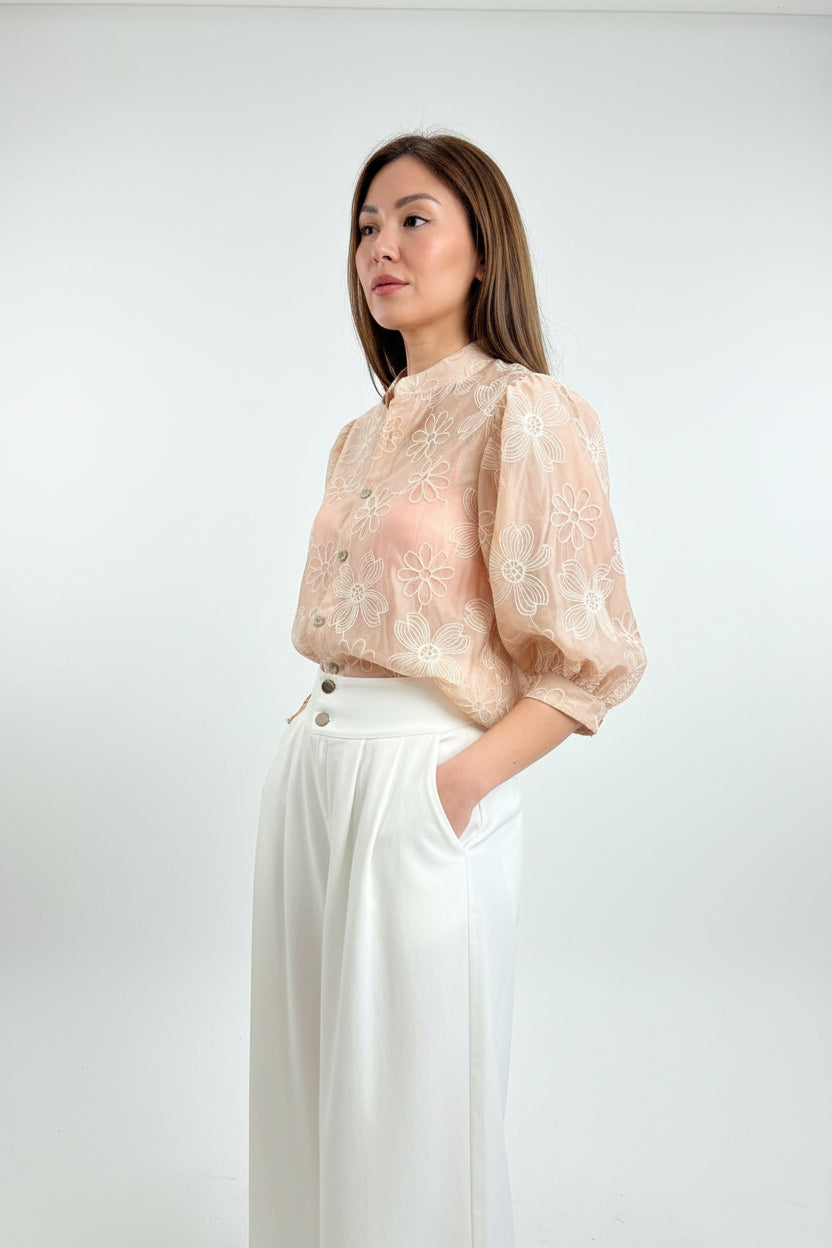 Blusa Bordada Morning Sunshine