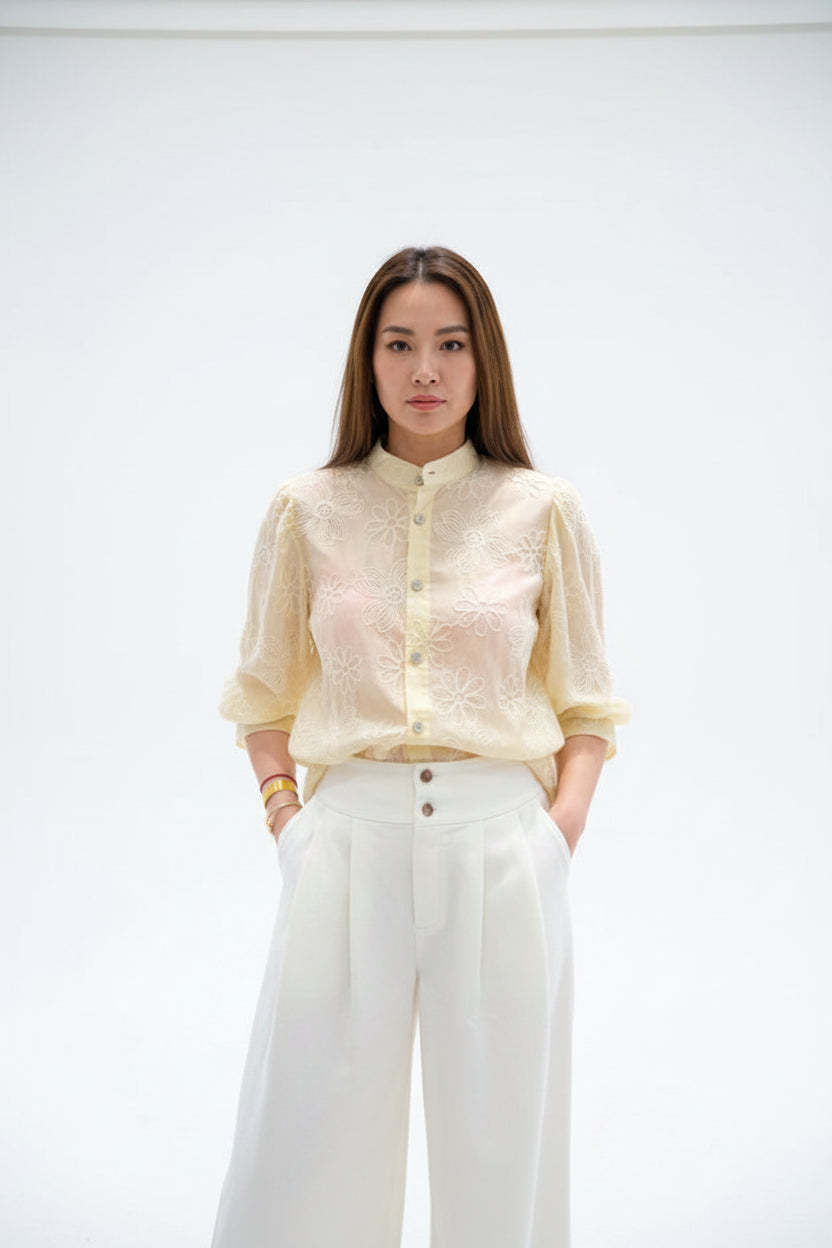 Blusa Bordada Morning Sunshine