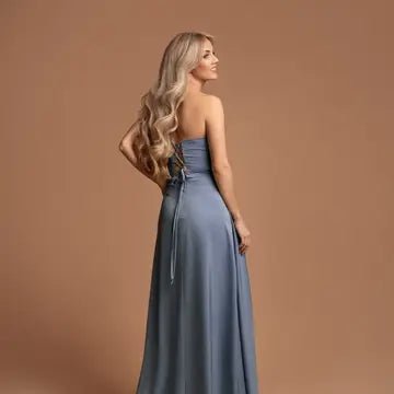 Vestido Longo Elegante Cai-cai
