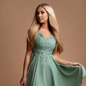 Vestido Curto com Bustier de Renda