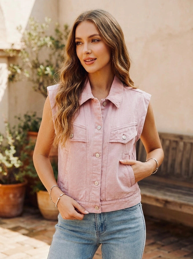 Colete Denim Opaline