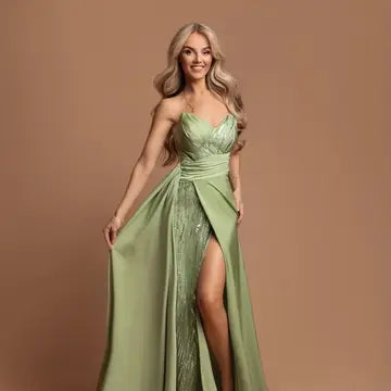 Vestido Longo Elegante Cai-cai