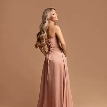 Vestido Longo Elegante Cai-cai