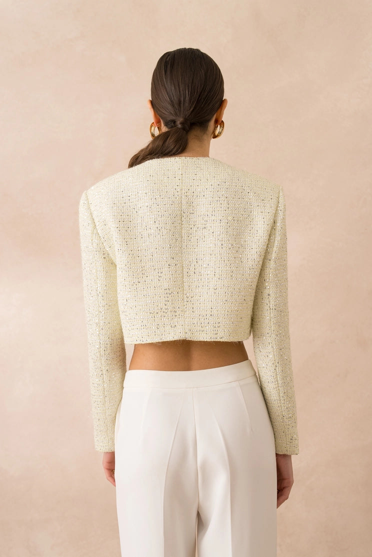 Jaqueta Pure Glam Tweed