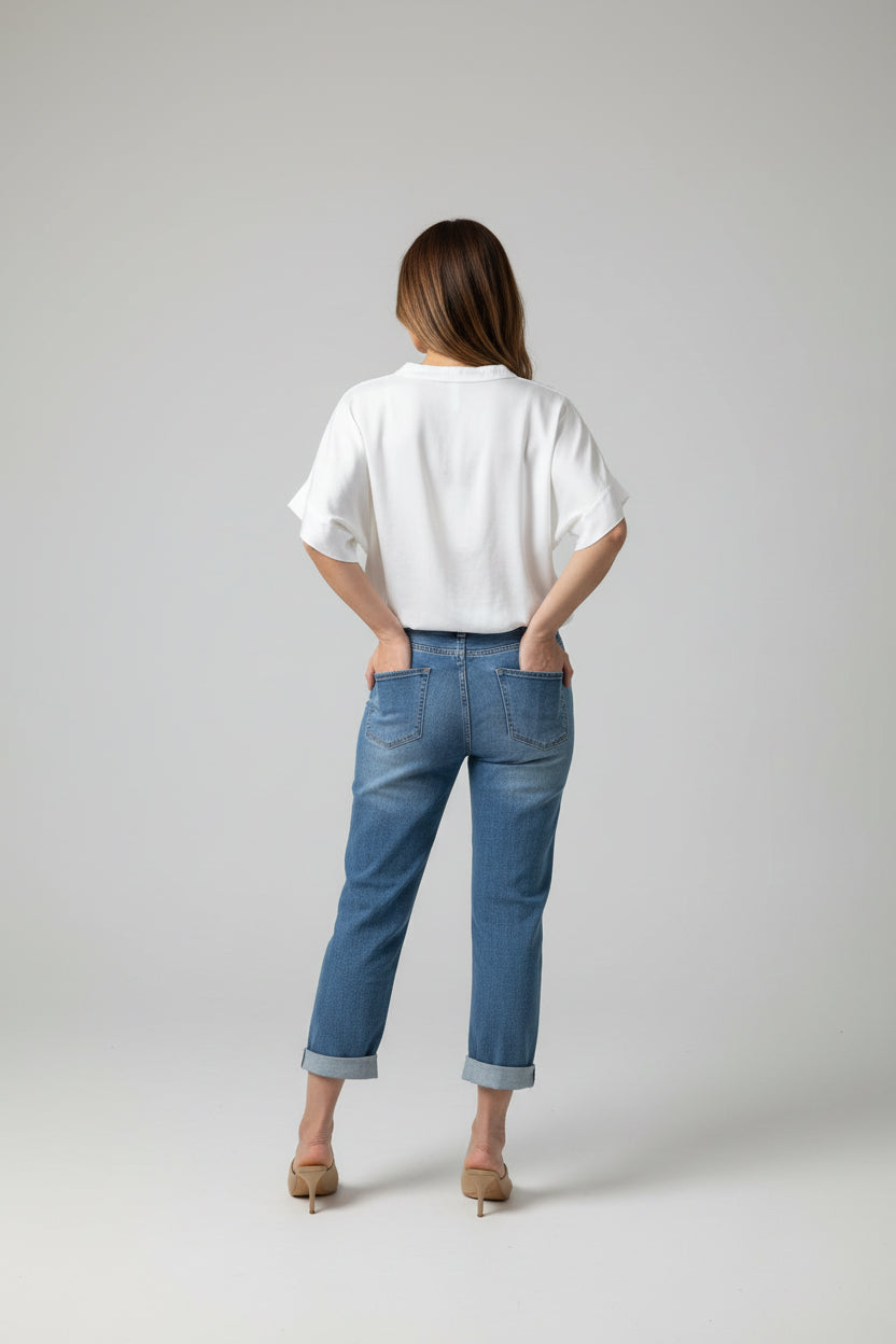 Blusa de Verão Easy Breeze com Nó