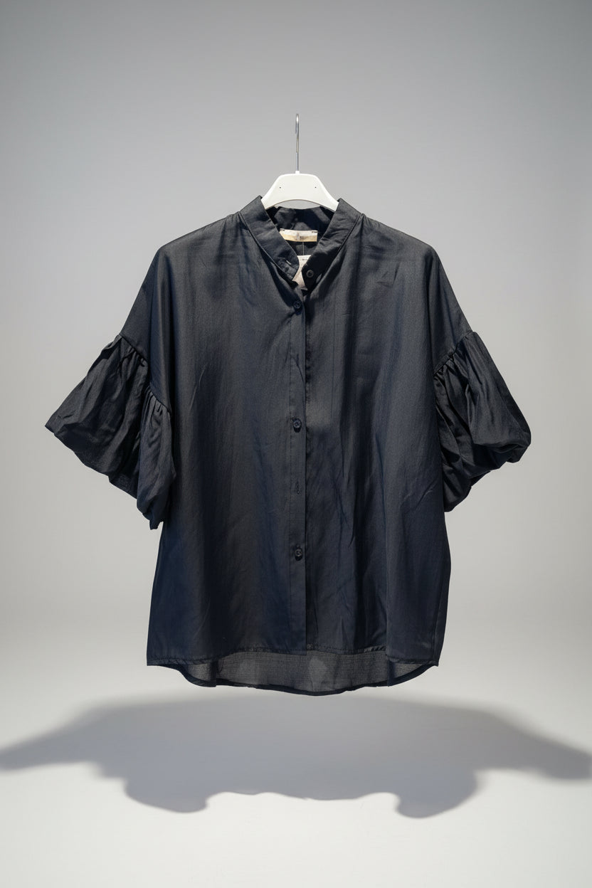 Blusa de Organza Puff & Sheer