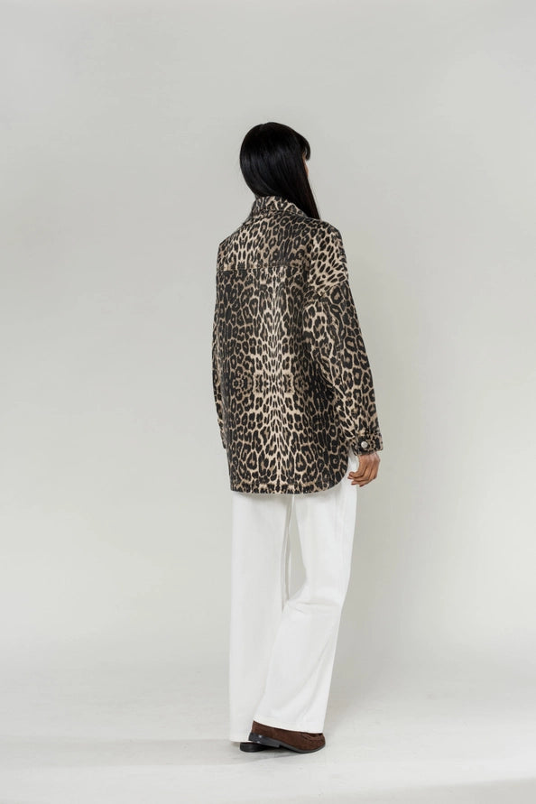 Sobretudo Denim Oversized