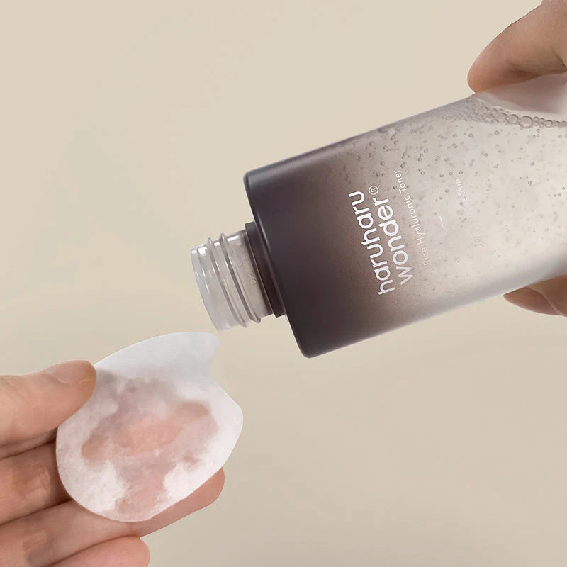 Haruharu Wonder Tónico de Arroz Negro com Ácido Hialurónico – Sem álcool e sem fragância