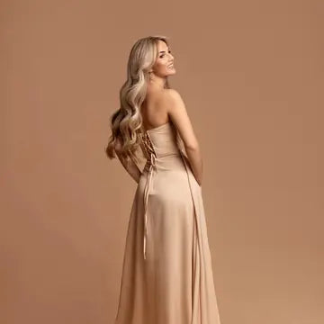 Vestido Longo Elegante Cai-cai