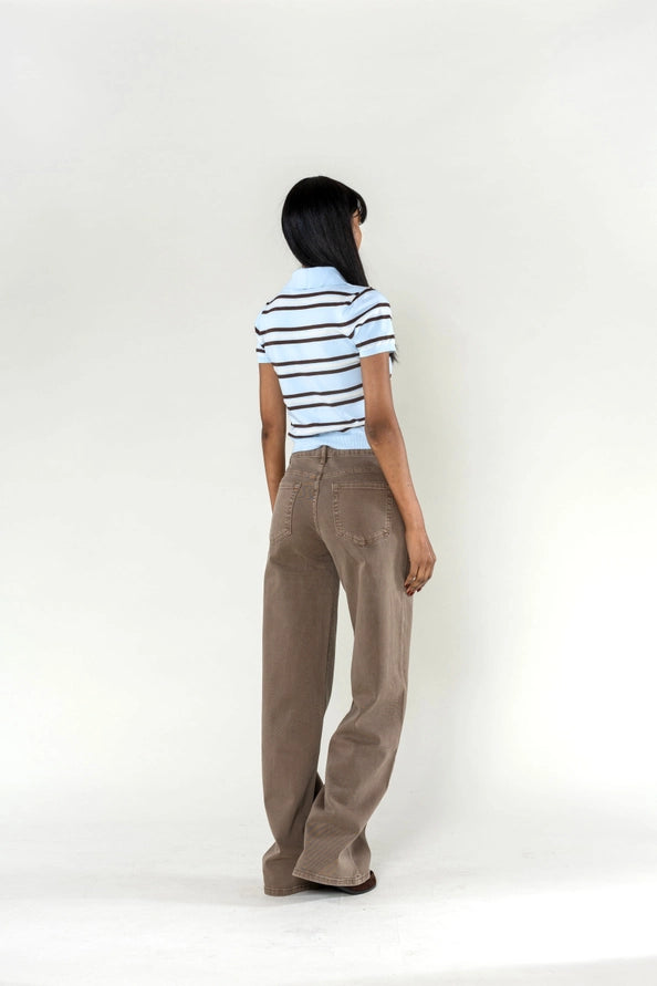 Jeans Wide Leg Retrô