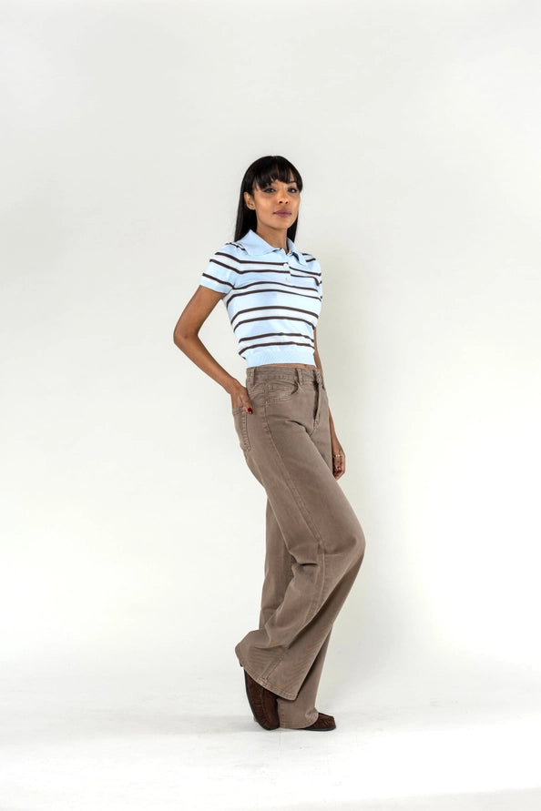 Jeans Wide Leg Retrô