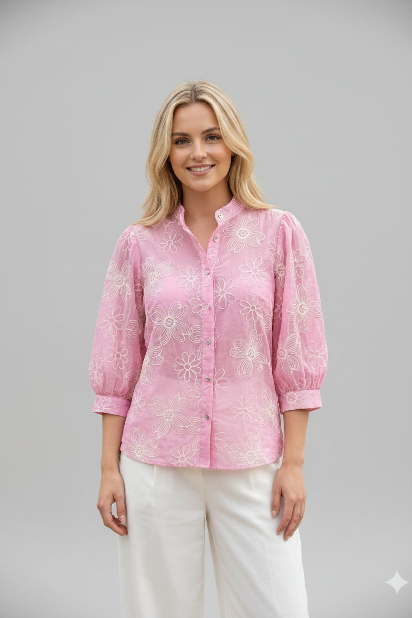 Blusa Bordada Morning Sunshine