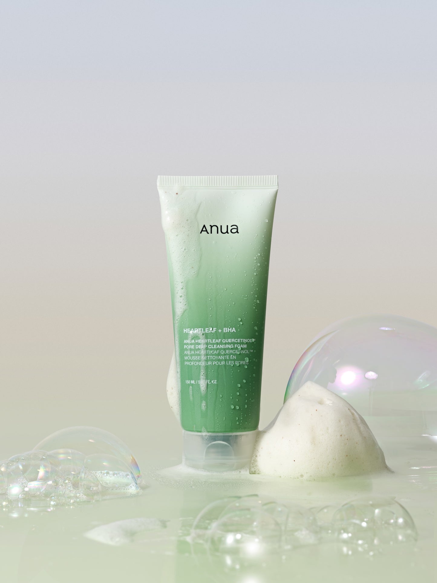 Anua Heartleaf Quercetinol Espuma de Limpeza Profunda dos Poros 150 ml
