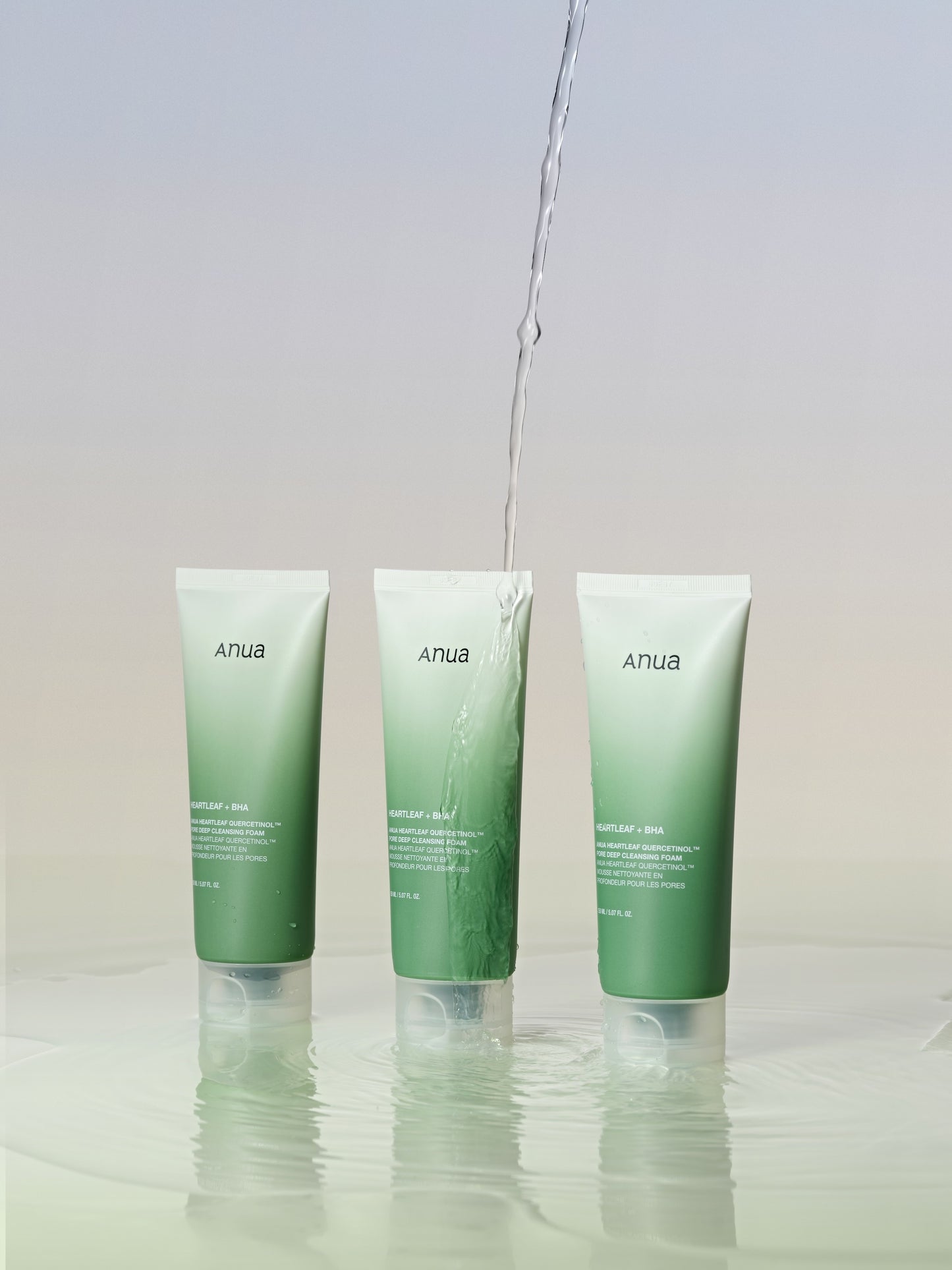 Anua Heartleaf Quercetinol Espuma de Limpeza Profunda dos Poros 150 ml