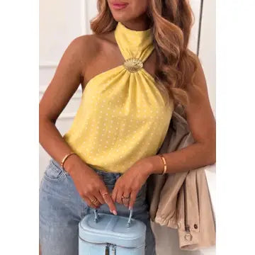 Top Halter Atenas Pearl