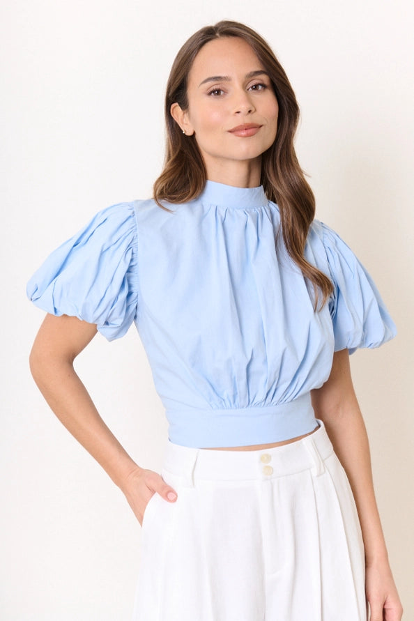 Top Cropped com Nó