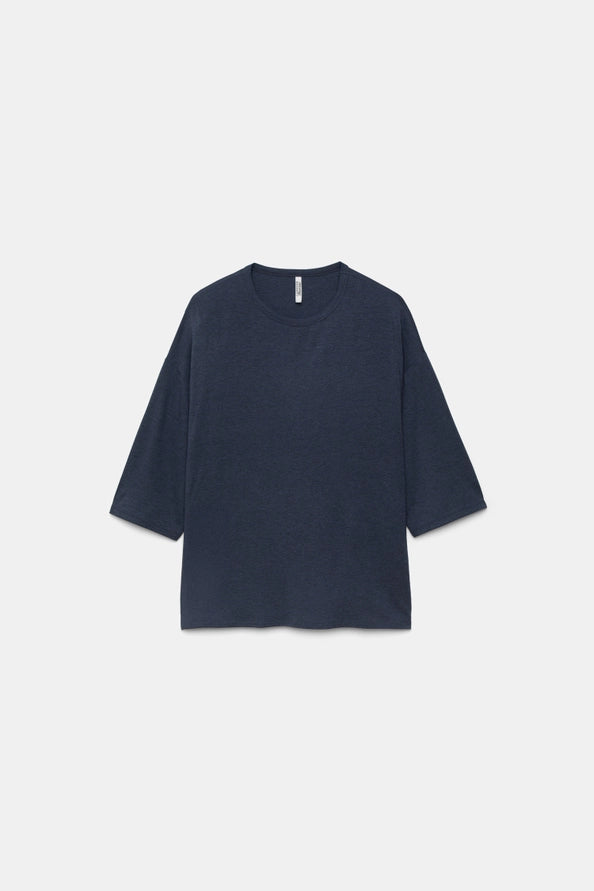 T-Shirt Oversized em Melange - Lanidor