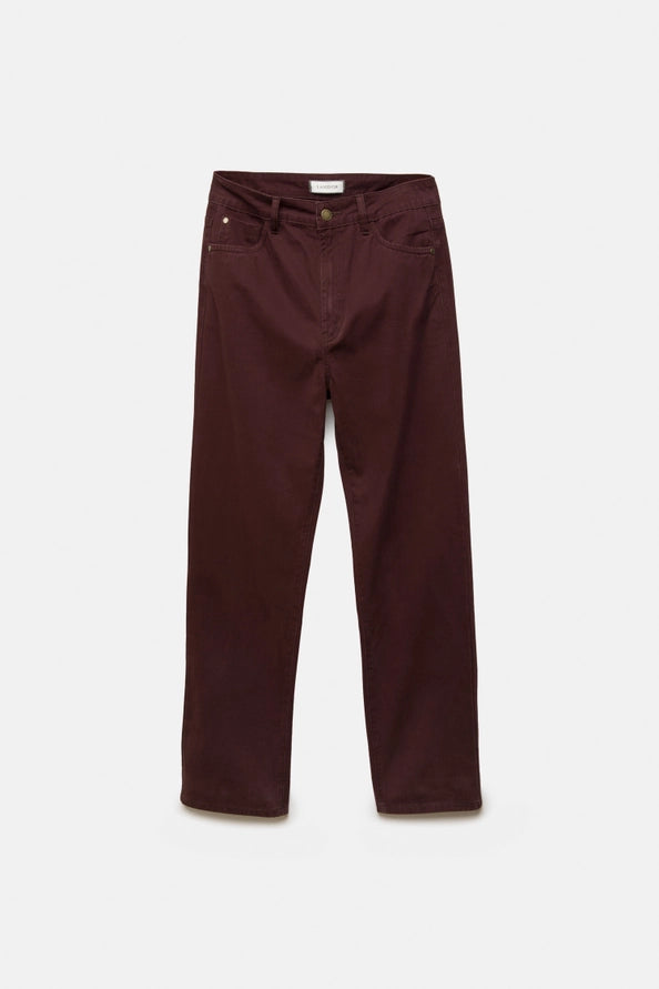 Calças Chino Urban Khaki de Corte Reto - Lanidor