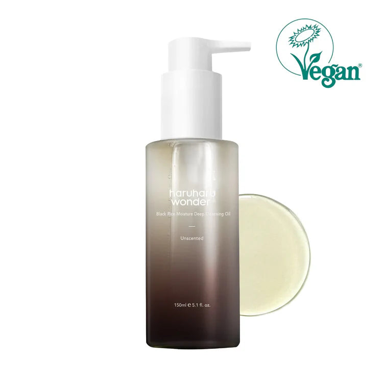 Haruharu Wonder Óleo de Limpeza Profunda de Arroz Preto 150 ml