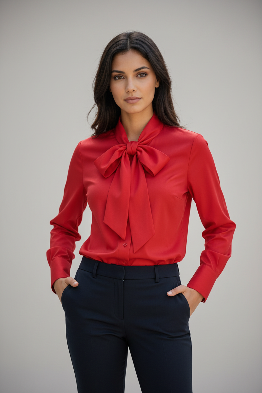 Blusa Romântica Lady Bow