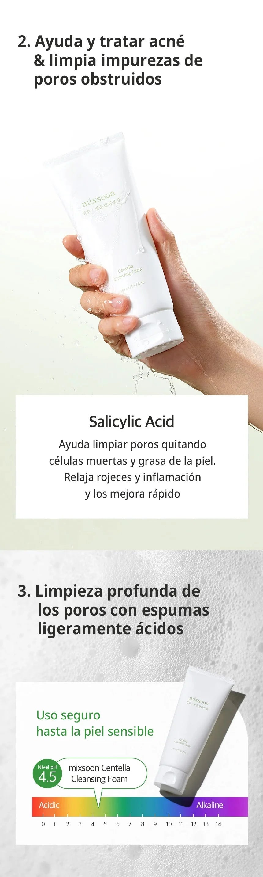 Mixsoon Centella Cleansing Foam 150ml