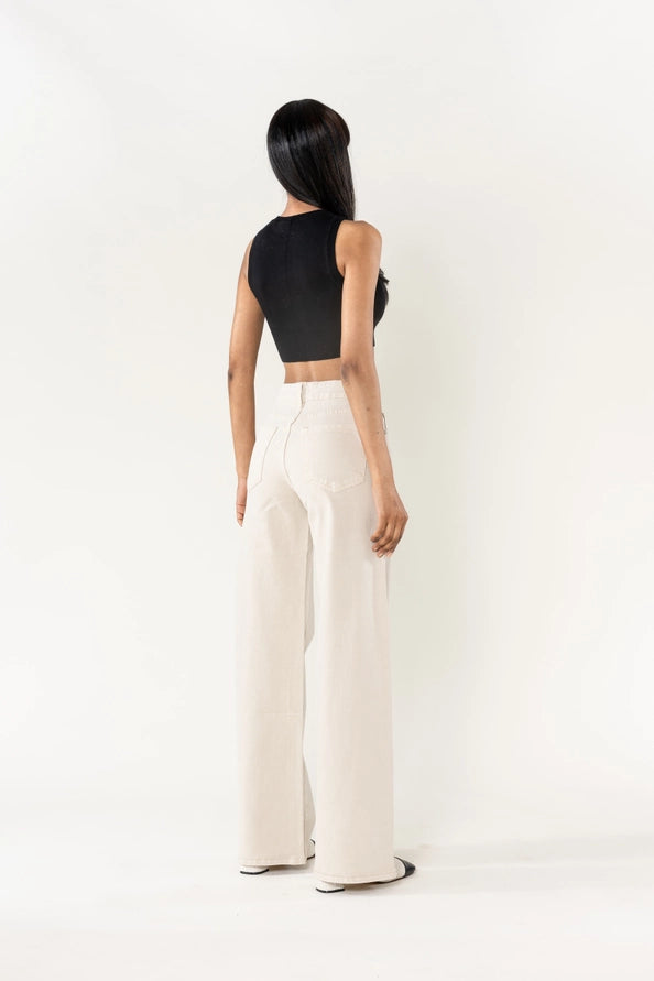 Jeans Wide Leg Retrô