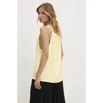 Blusa de Cetim com Laço