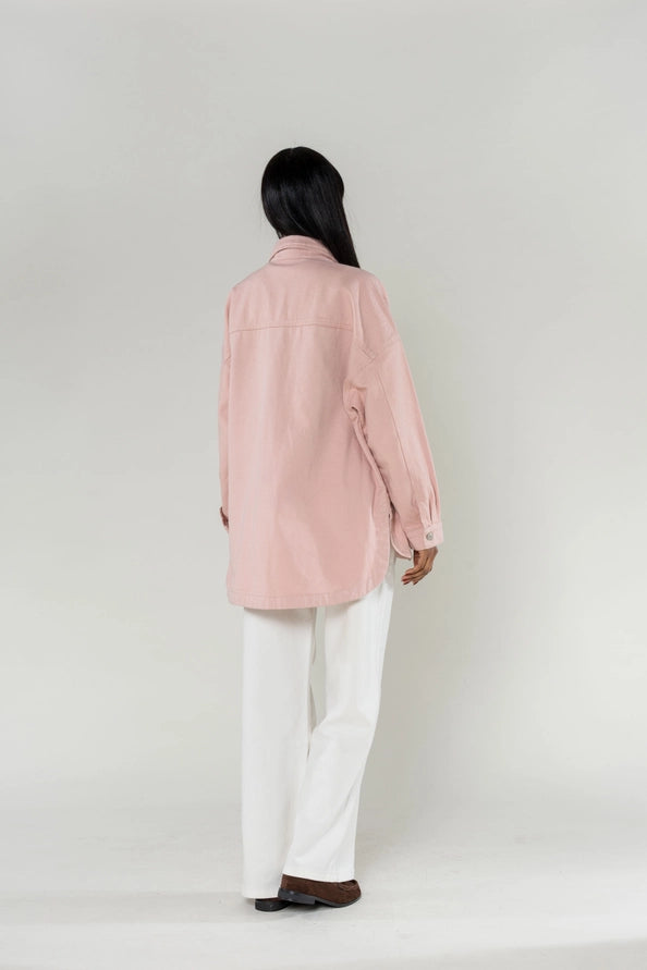 Sobretudo Denim Oversized