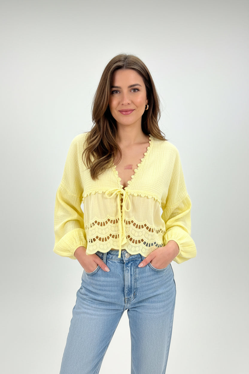 Blusa Lace Bloom