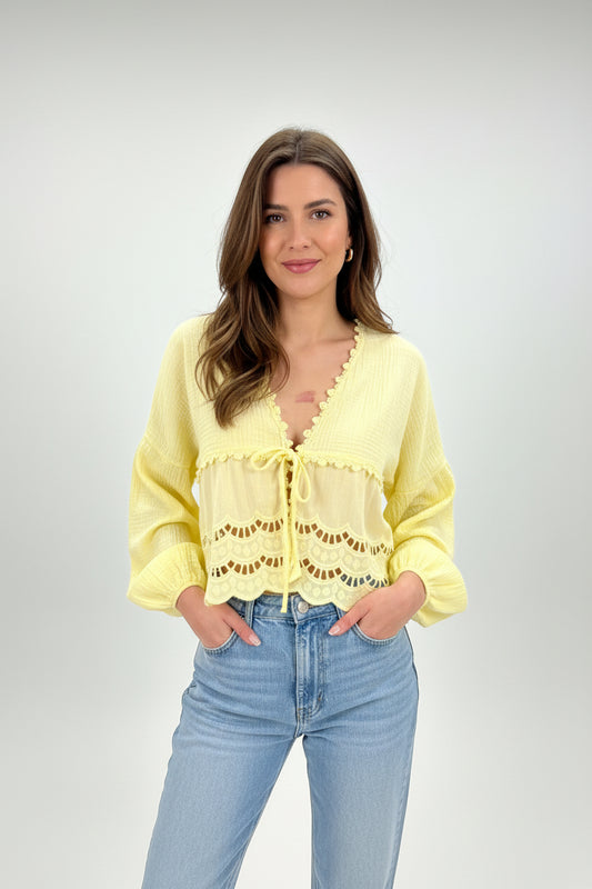 Blusa Lace Bloom