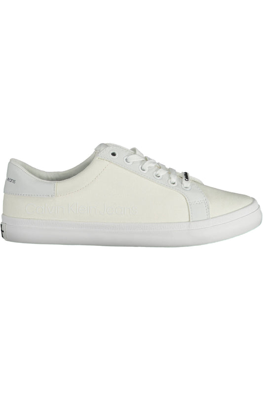 CALVIN KLEIN WHITE WOMEN'S SPORTS SHOES-0
