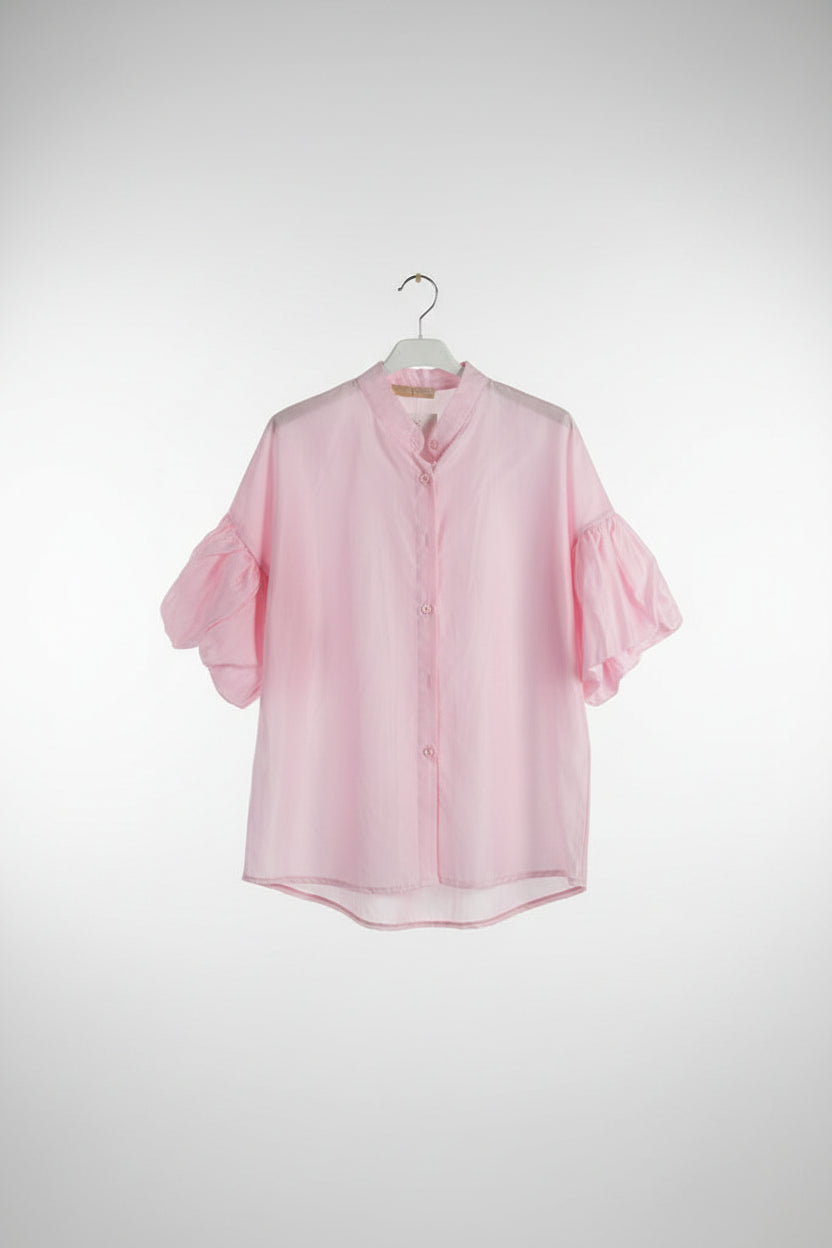 Blusa de Organza Puff & Sheer