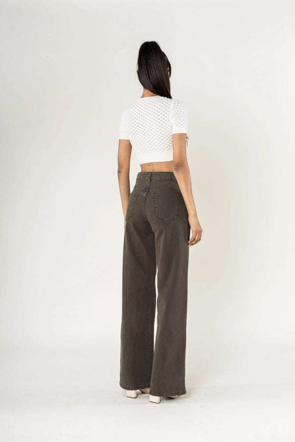Jeans Wide Leg Retrô