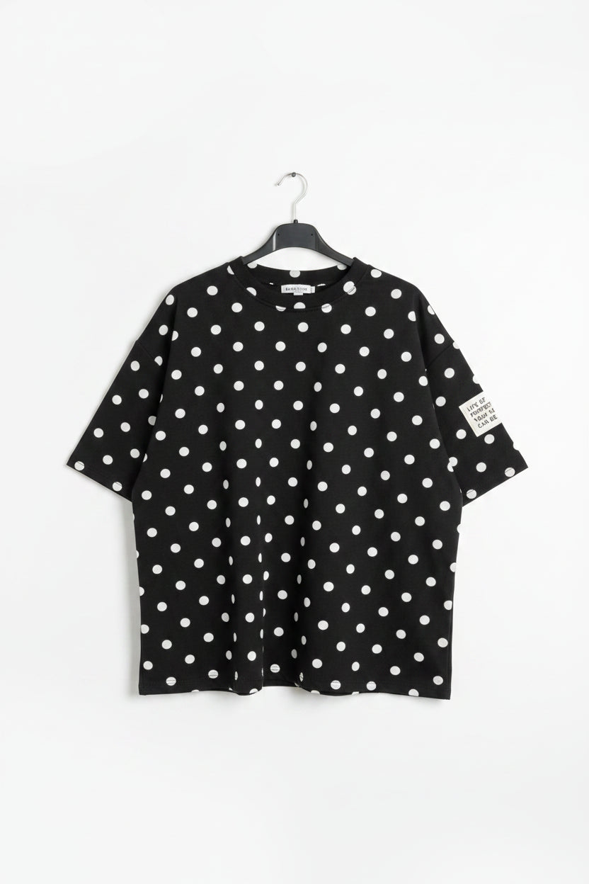 T-shirt Oversized Polka Dot