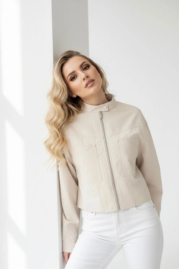Casaco City Bomber com Design Minimalista